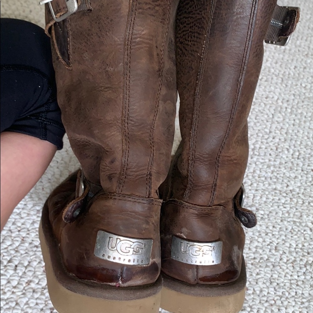 Ugg leather boots